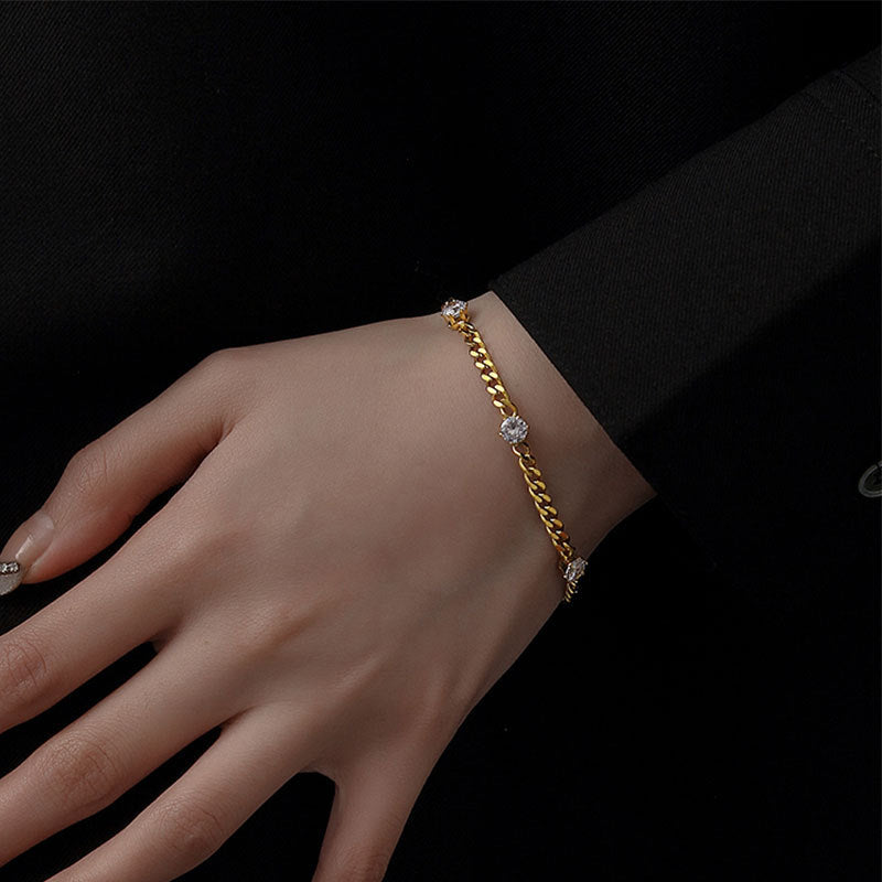 Chic Tennis Bracelet