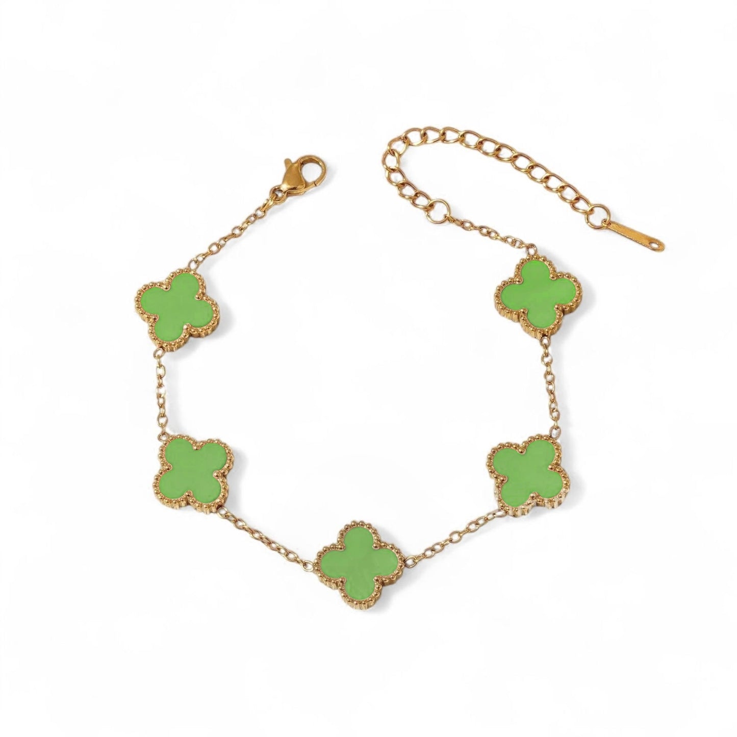 Clover Bracelet [Green]