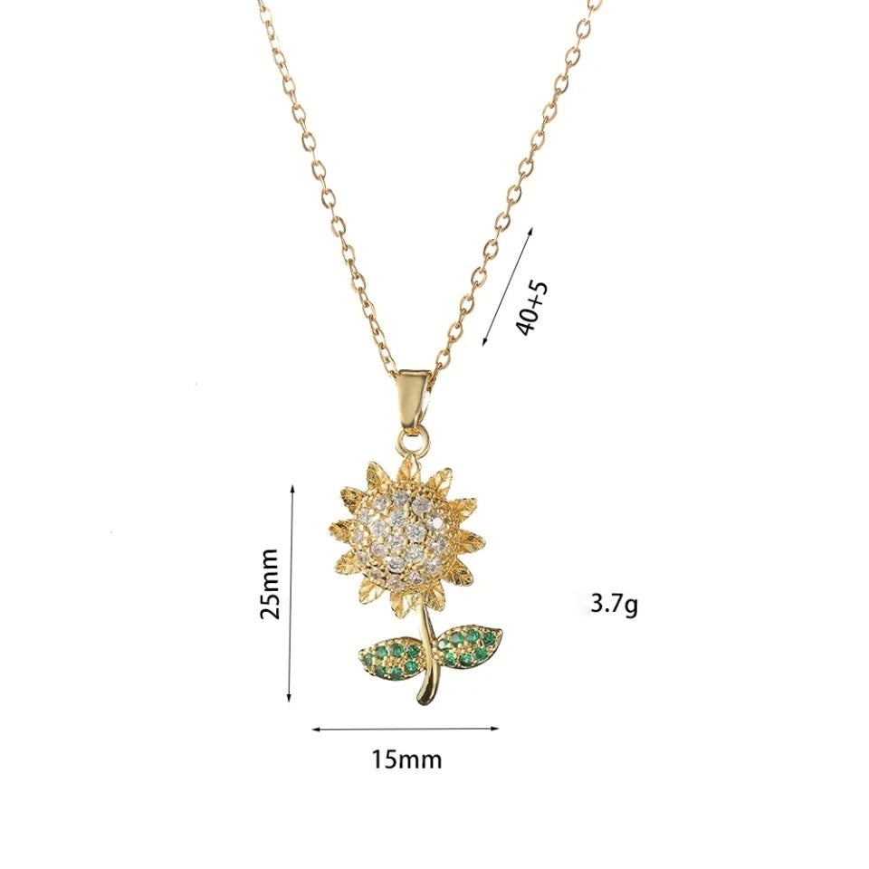 Sunflower Pendant