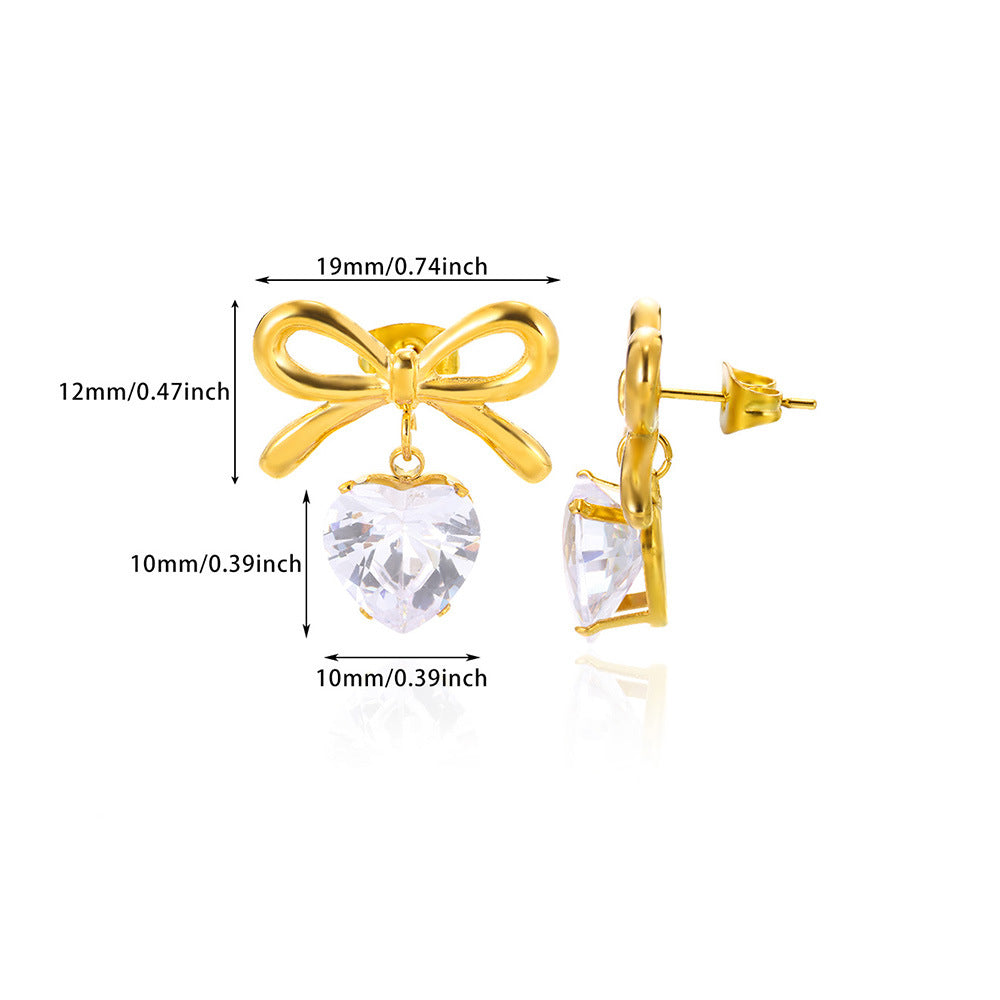 Crystal Knot Earrings