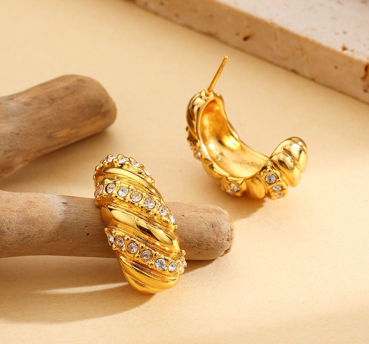 Regal Swirl Earrings