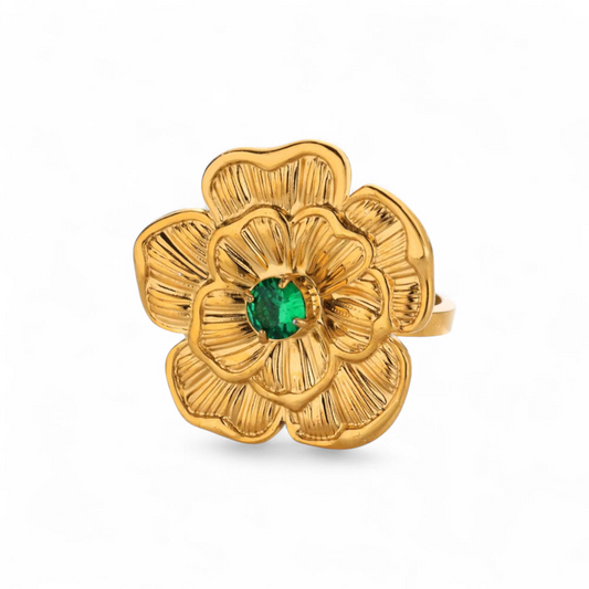 Daffodil Ring (adjustable)