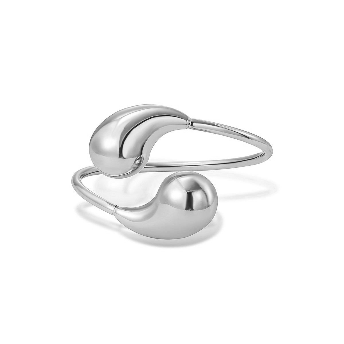 Twin Drops Cuff Bracelet