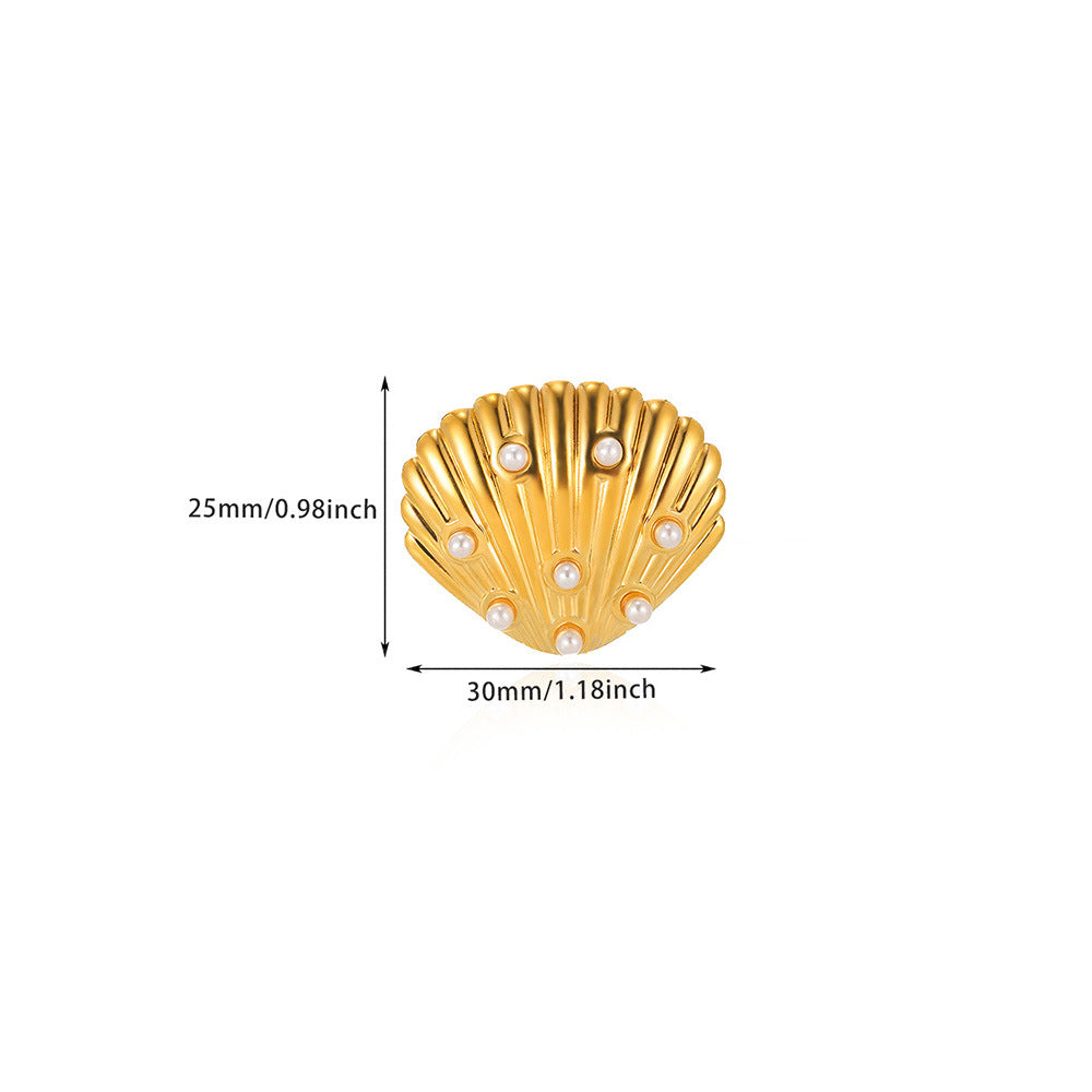 Seashell Ring (adjustable)