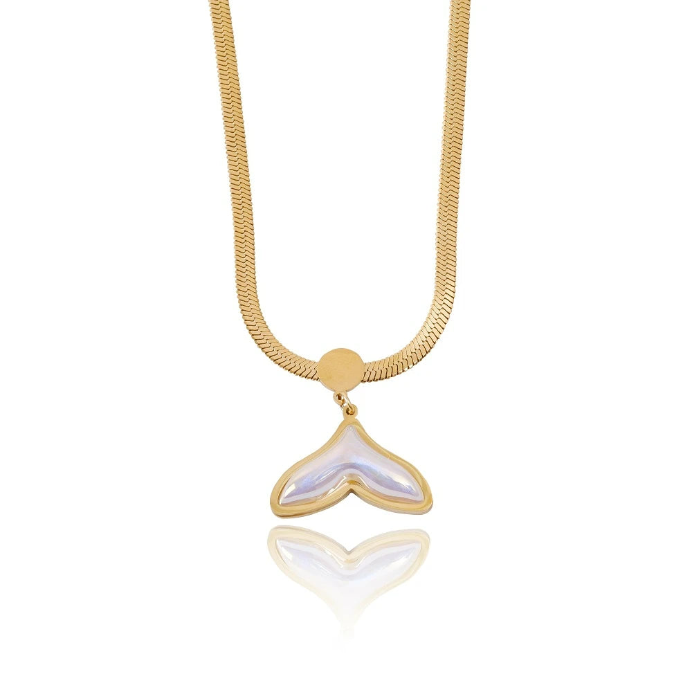 Pearl Tail Pendant