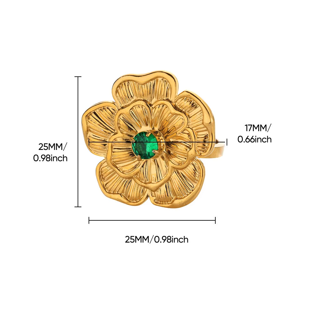 Daffodil Ring (adjustable)