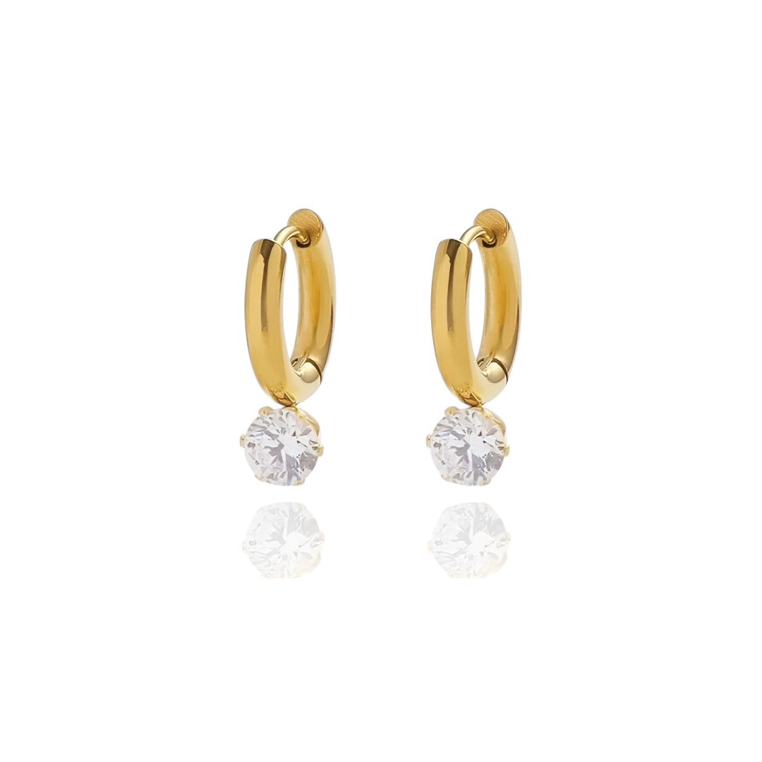 Crystal Hoops