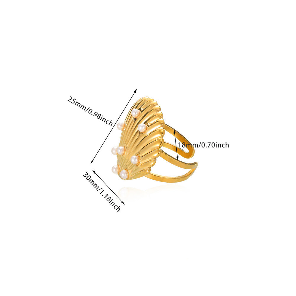 Seashell Ring (adjustable)