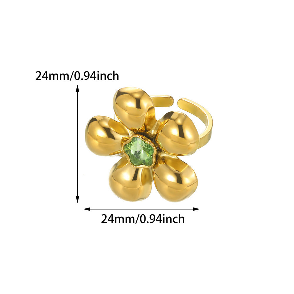 Sunpetal Ring (adjustable)