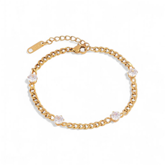 Chic Tennis Bracelet